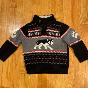 Baby Gap wolf sweater